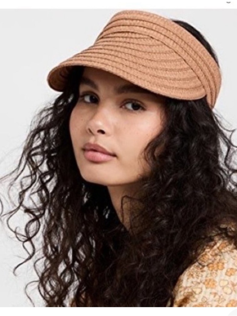 BLACK Madewell Packable Visor